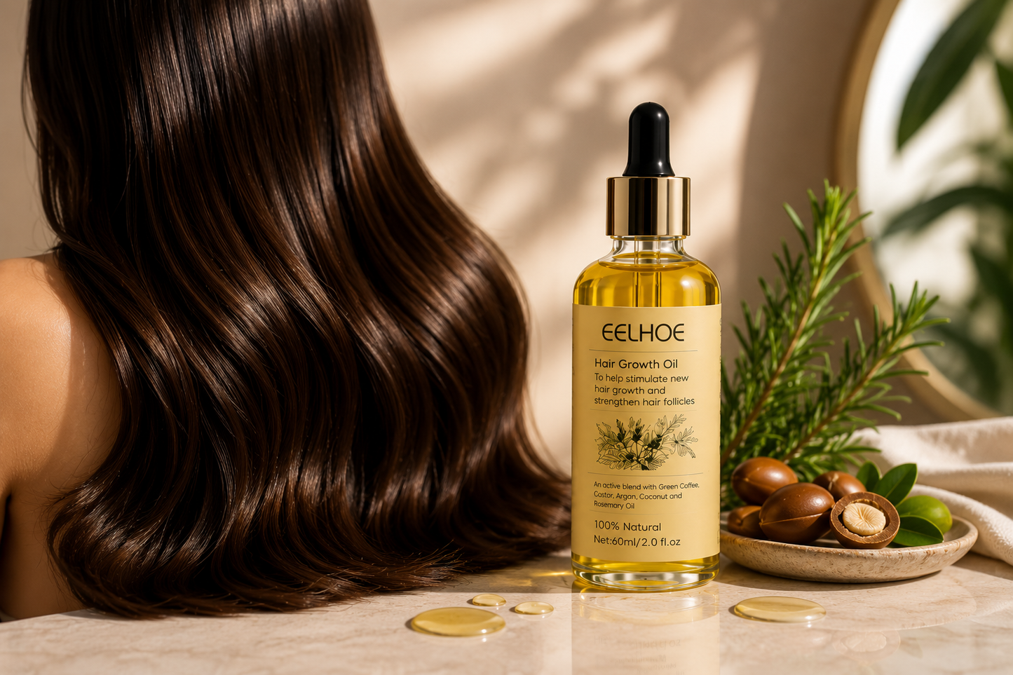 Aceite Esencial de Romero para el Crecimiento del Cabello - SUCCSION